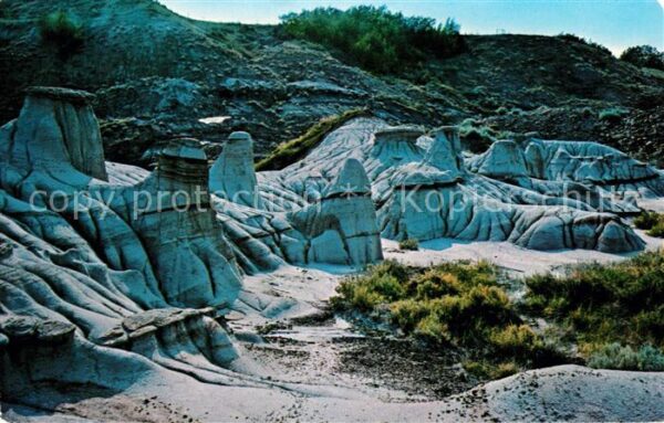 Drumheller Rock and sandstone formation