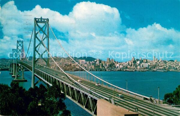 San Francisco California Oakland Bay Bridge