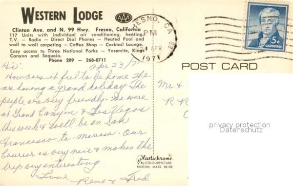 Fresno California Western Lodge – Bild 2