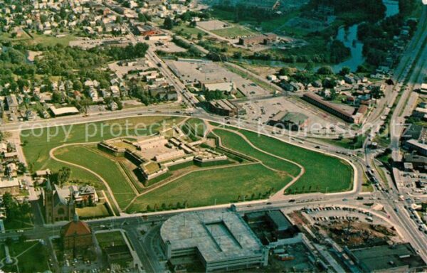 Rome New York Fort Stanwix National Monument Air view