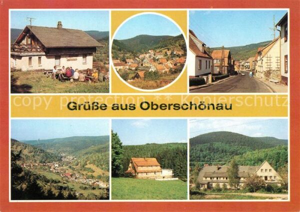 Oberschoenau Thueringen Hütte am Hermannsberg Donnershauk Thälm