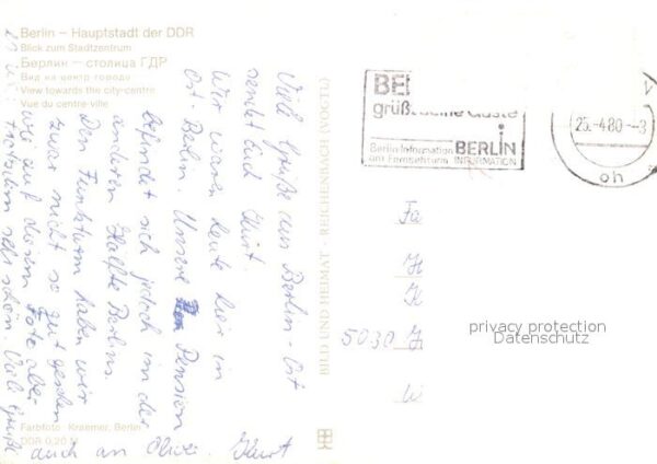 Berlin Blick zum Stadtzentrum – Bild 2
