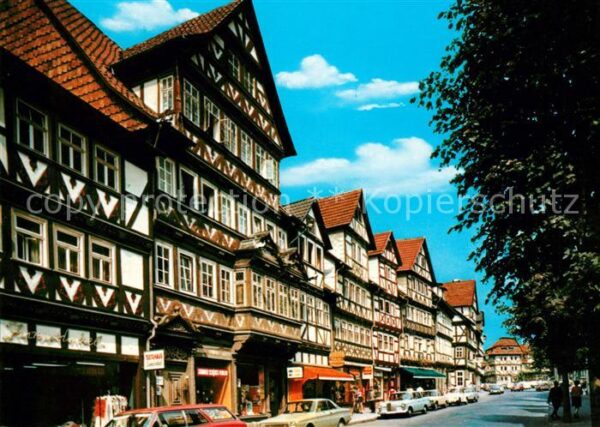 Bad Sooden-Allendorf Fachwerkhäuser in der Kirchstrasse