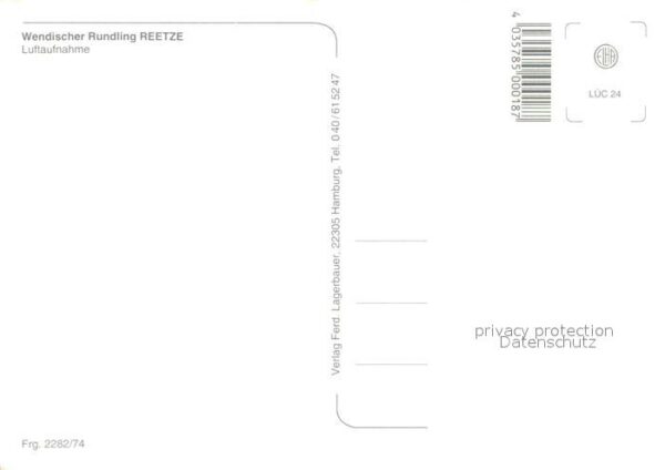 Reetze Wendischer Rundling Fliegeraufnahme – Bild 2