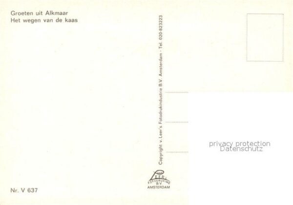 Alkmaar Het wegen van de kaas – Bild 2