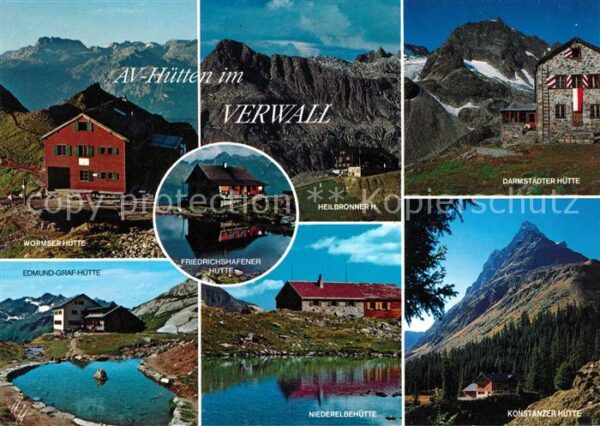 Montafon Wormser Hütte Heilbronner Darmstädter E