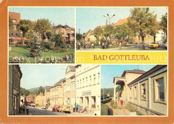 Bad Gottleuba-Berggiesshuebel Markt Ernst Thälmann Strasse Kliniksana