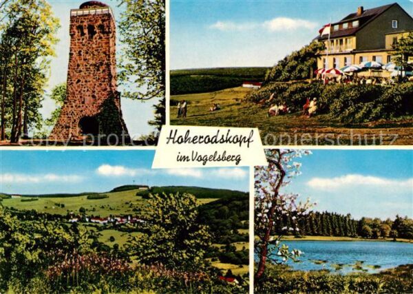 Hoherodskopf Berggasthof Hoherodskopf im Vogelsberg