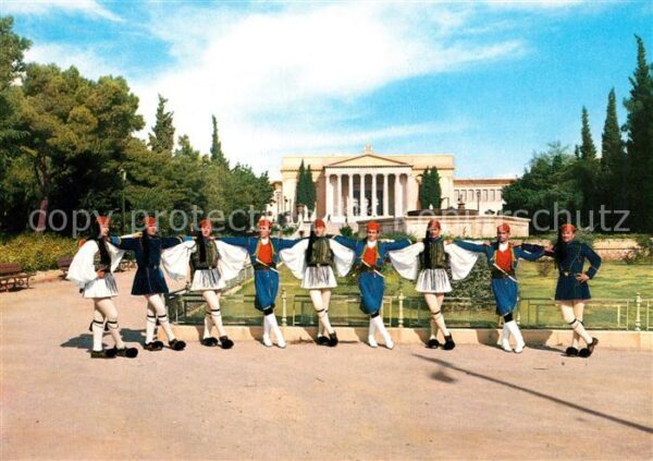 Athen Griechenland National Trachten