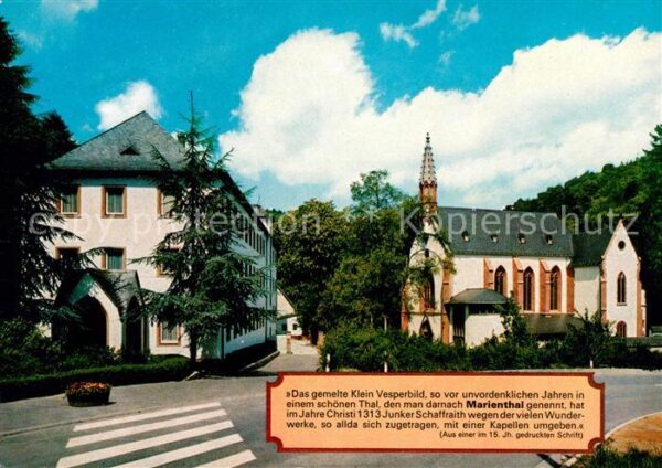 Marienthal Rheingau Wallfahrtskirche Marienthal