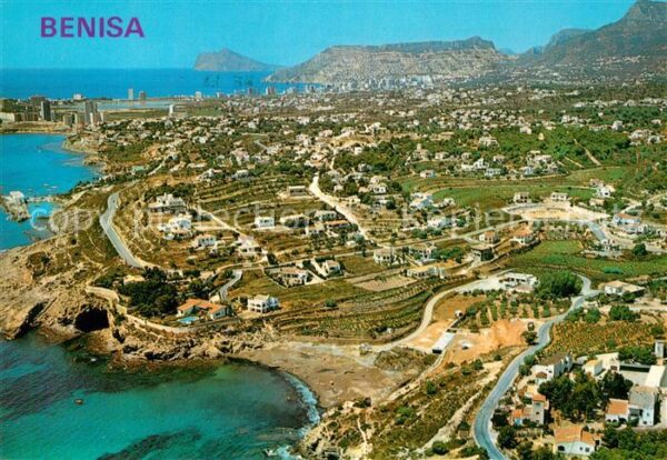 Benisa Alicante Vista de la Costa