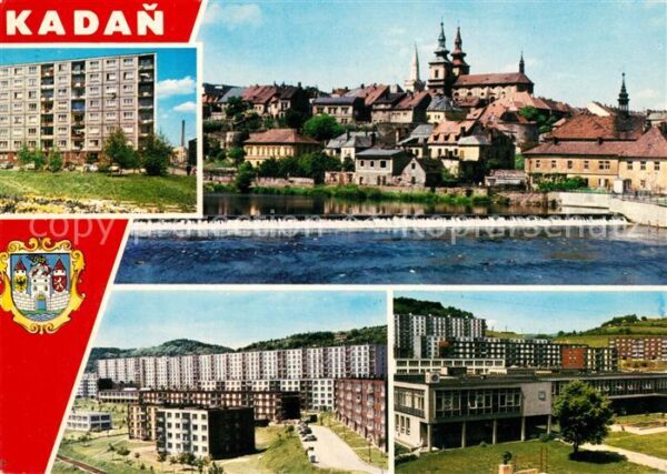 Kadan Teilansichten Stadtansicht