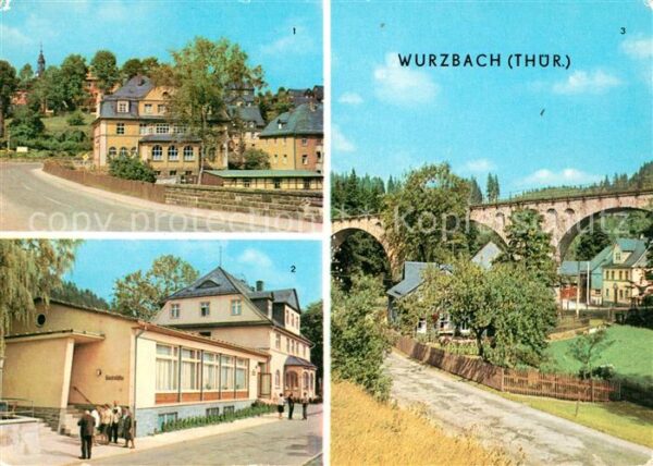 Wurzbach Rathaus FDGB Erholungsheim Viadukt Sorm