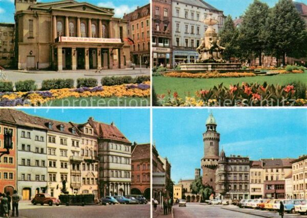 Goerlitz Sachsen Gerhart Hauptmann Theater Platz der Bef