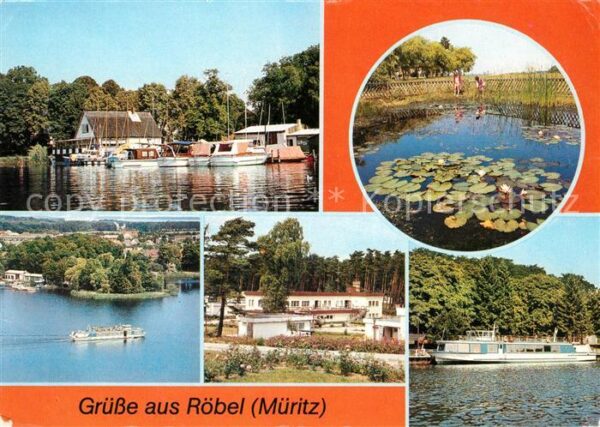 Roebel Mueritz Gaststätte Seglerheim Seerosenteich FDG