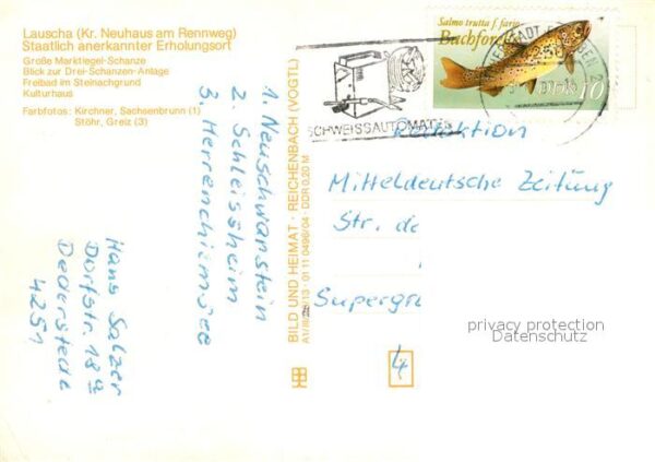 Lauscha Marktiegel Schanze Drei Schanzen Anlage – Bild 2