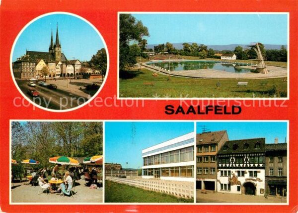 Saalfeld Saale Johanniskirche Schwimmbad Grottenschenk
