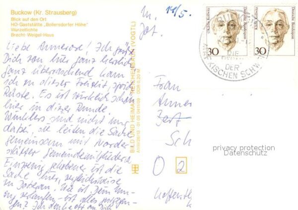 Buckow Maerkische Schweiz Uferpartie Schermützelsee Ortsansicht m – Bild 2