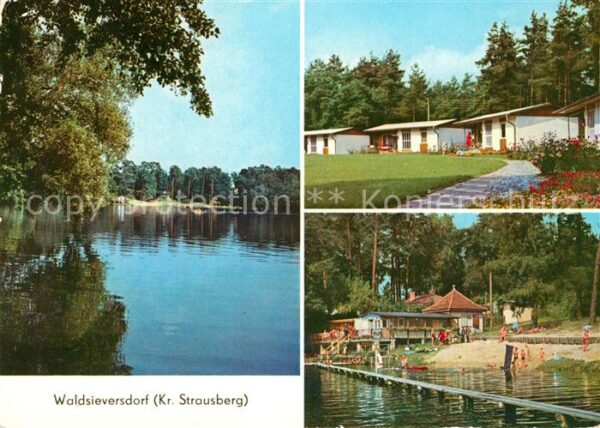Waldsieversdorf Grosser Däbersee Bungalows Volksbad