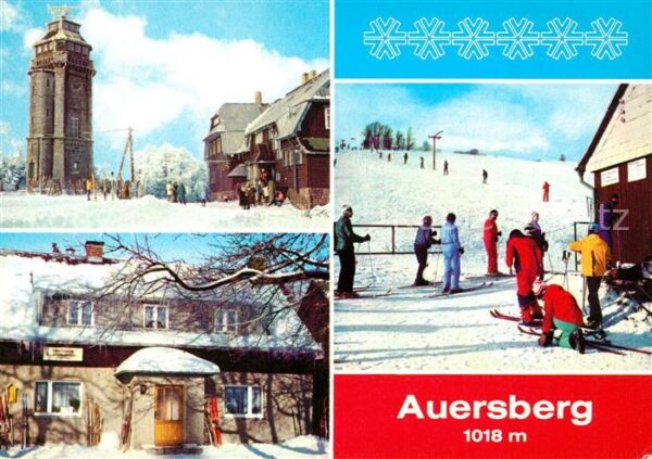 Johanngeorgenstadt Auersberg und Umgebung Aussichtsturm Be