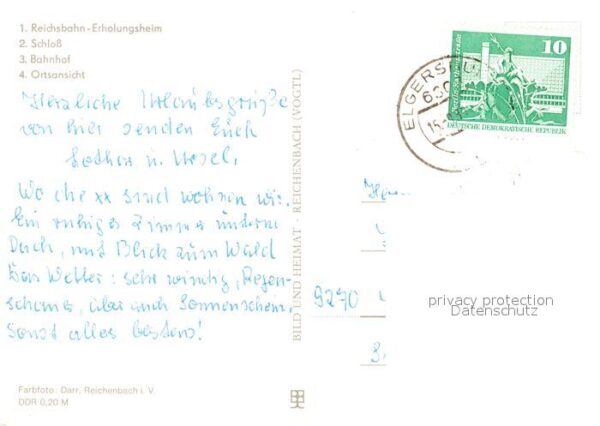 Elgersburg Reichsbahn Erholungsheim Schloss Bahnho – Bild 2
