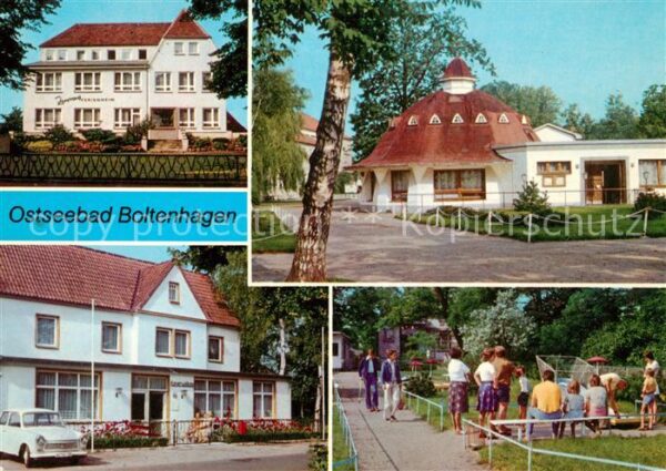 Boltenhagen Ostseebad Zentrag Ferienheim Pavillon Bar Kurverw