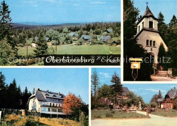Oberbaerenburg Baerenburg Ortsansicht Waldkapelle Urlauberkaffee