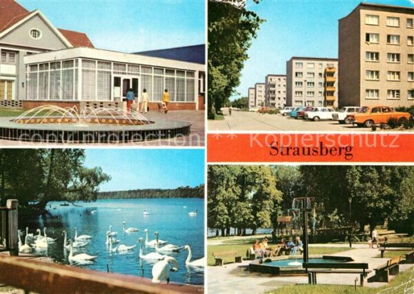 Strausberg Brandenburg Haus der NVA Klub am See Schwimmhalle A