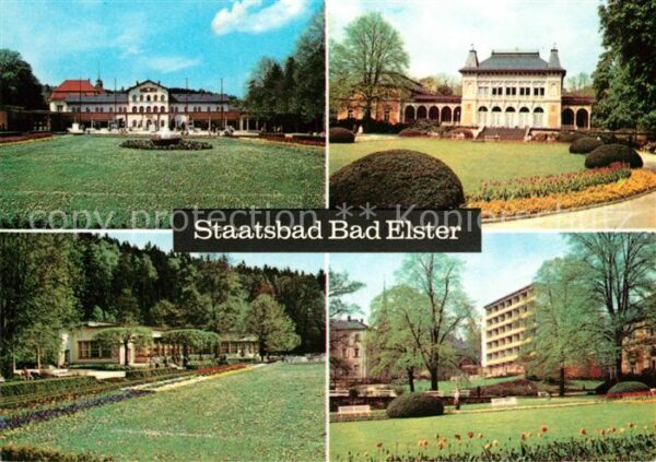 Bad Elster Badehaus Kurhaus HO Badekaffee Kliniksa