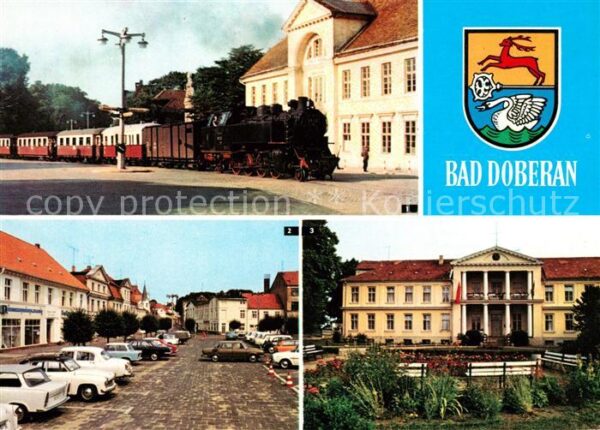 Bad Doberan Bäderbahn Dampflokomotive Markt Moorbad