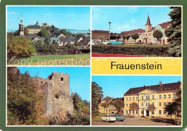 Frauenstein Brand-Erbisdorf Schloss Burgruine Markt Polytechnische