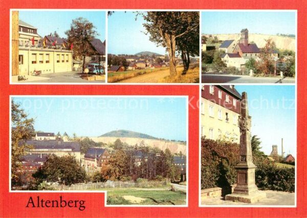 Altenberg Dippoldiswalde HO Gaststätte Knappensaal Geisingberg B