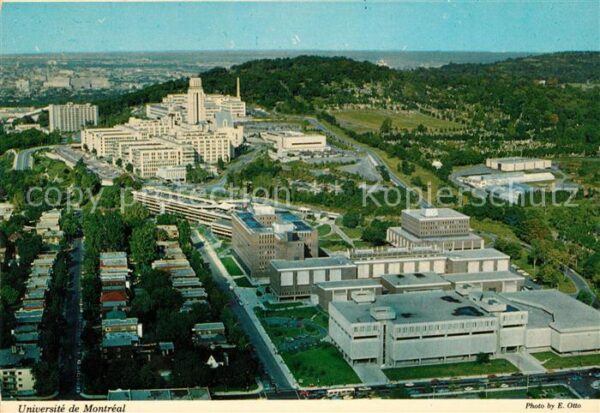 Montreal Quebec Universität Fliegeraufnahme