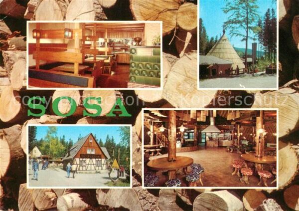 Sosa Erzgebirge Köhlerhütte
