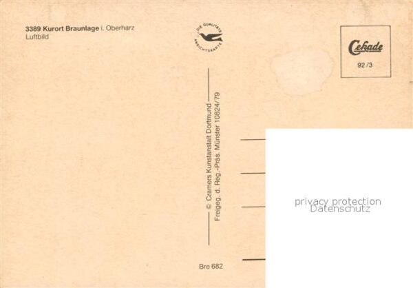 Braunlage Fliegeraufnahme – Bild 2