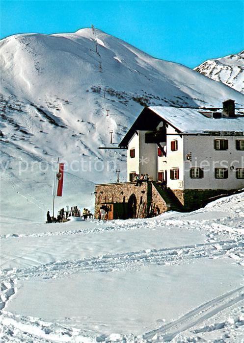 Serfaus Tirol Kölnerhaus Lazidsessellift Winter