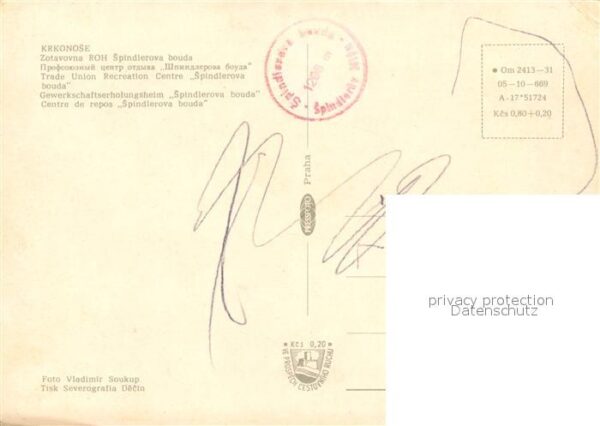 Krkonose Gewerkschaftserholungsheim Spindlerbaud – Bild 2
