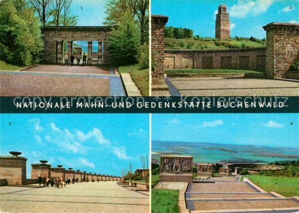 Buchenwald Weimar Mahn Gedenkstätte Stelenweg