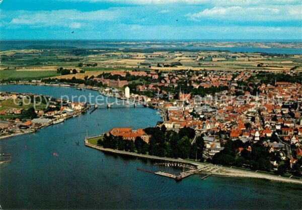 Sonderborg Fliegeraufnahme Hafen Panorama