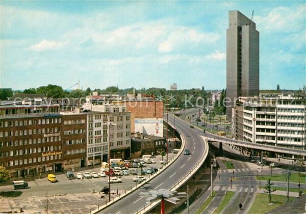 Duesseldorf Hochstraße Hochhaus Phoenix Rheinrohr A