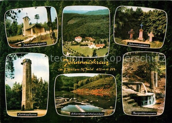 Johanniskreuz Johanniskapelle Johanniskreuz Eschkopft