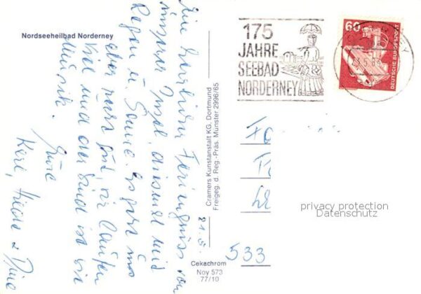 Norderney Nordseebad Fliegeraufnahme – Bild 2