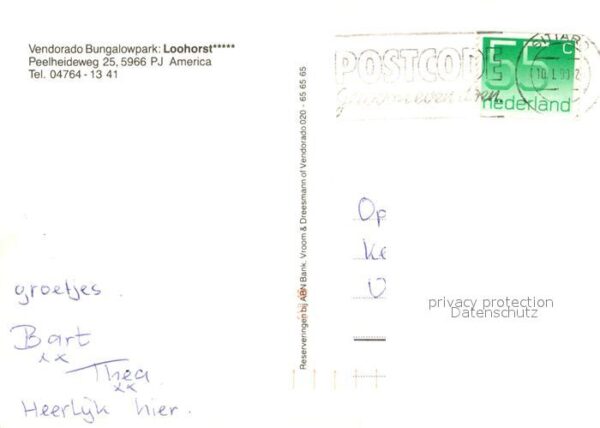 America Niederlande Vendorado Bungalowpark Loohorst – Bild 2