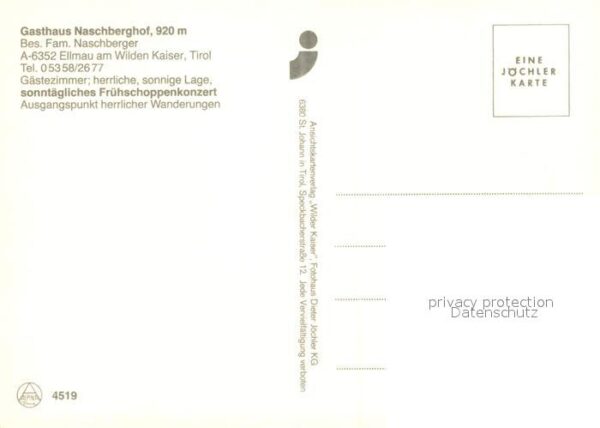 Ellmau Tirol Gasthaus Naschberghof – Bild 2