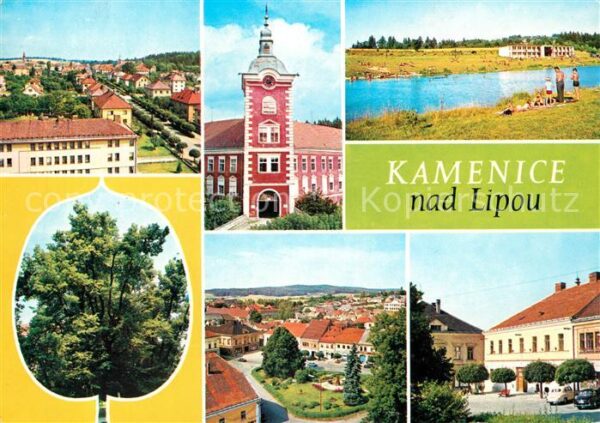 Kamenice nad Lipou Stadtansichten