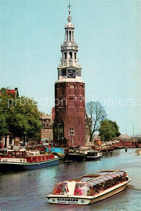 Amsterdam Niederlande Montelbaanstoren