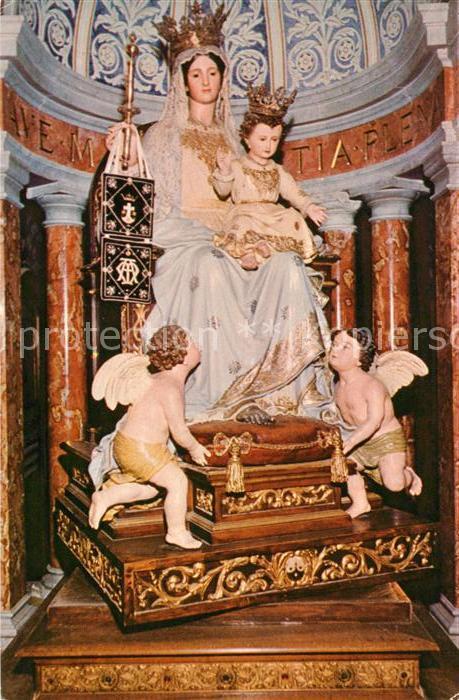 Haifa Stella Maris Monastery Statue of the Ma