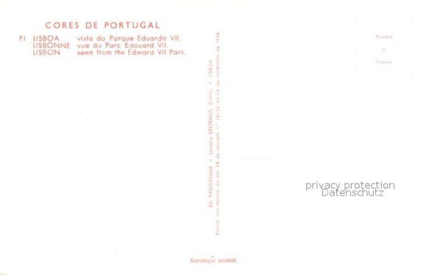 Lisboa Ansicht von Edward VII Park aus Denkmal – Bild 2