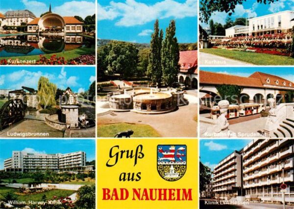 Bad Nauheim Kurkonzert Ludwigsbrunnen William Harve