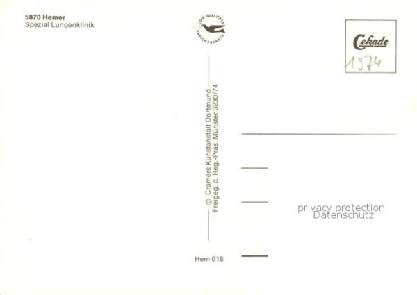 Hemer Spezial Lungenklinik Fliegeraufnahme – Bild 2